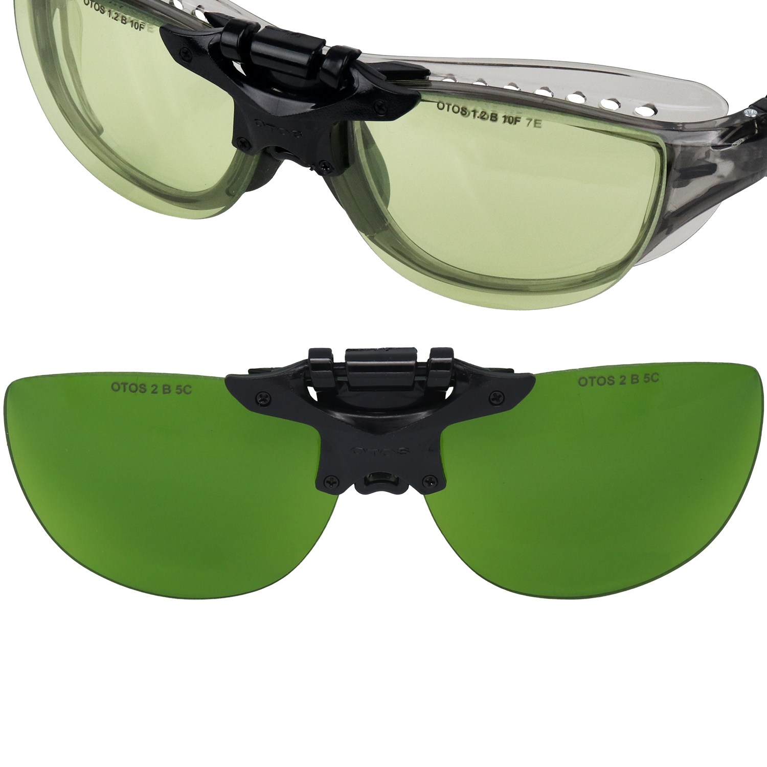 오토스 산업용 도수보안경 장착 보호안경 차광 클립형 커버렌즈 C-7I0IIB 11,900원