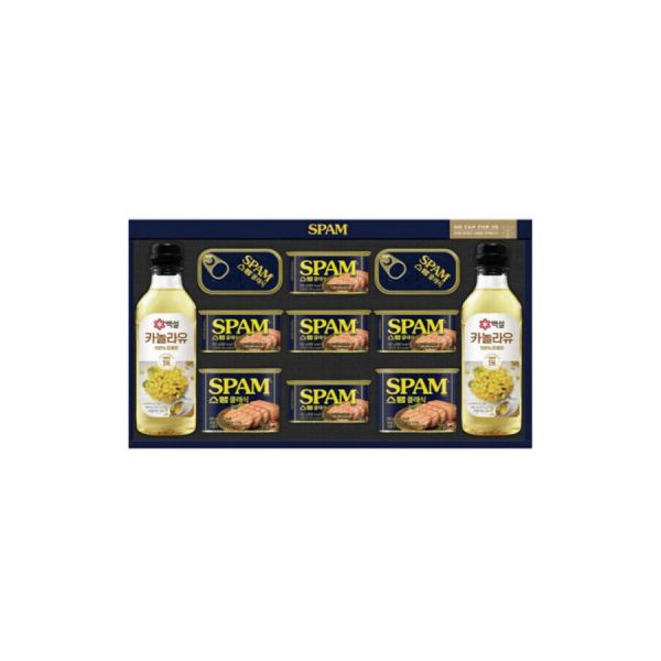 CJ 스팸 복합 5호 1개 설날 명절 햄 선물세트 쇼핑봉투포함 53,400원