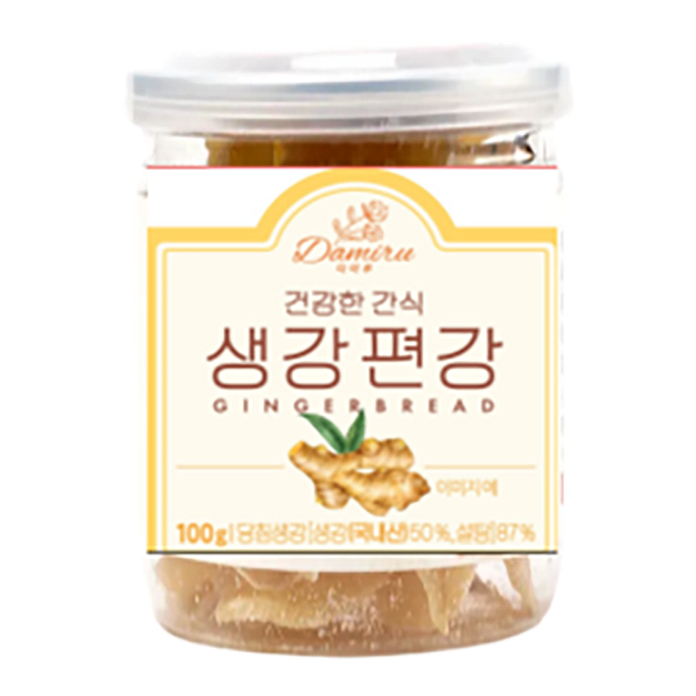 다미루 건강한 간식 생강편강, 100g, 1개 9,250원