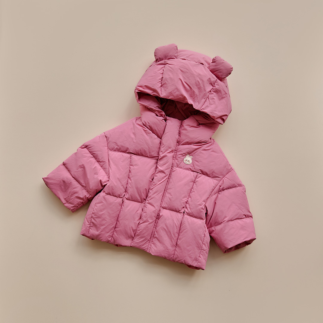 돗투돗 유아동 프리미엄 덕다운 곰돌이 숏패딩 점퍼 69,000원