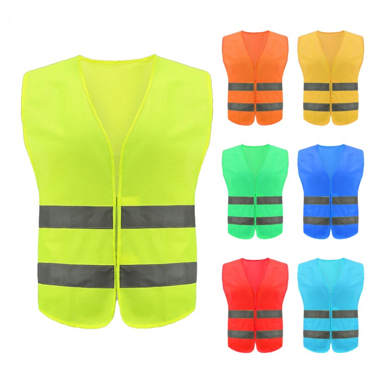 주차요원용 형광 안전조끼 반사찍찍이 메쉬 8색상 경비원조끼 5,520원