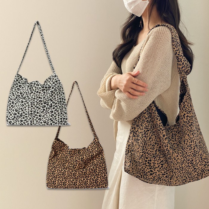 버들 레오파드 스트랩백 연예인 공항백 숄더백 8,990원