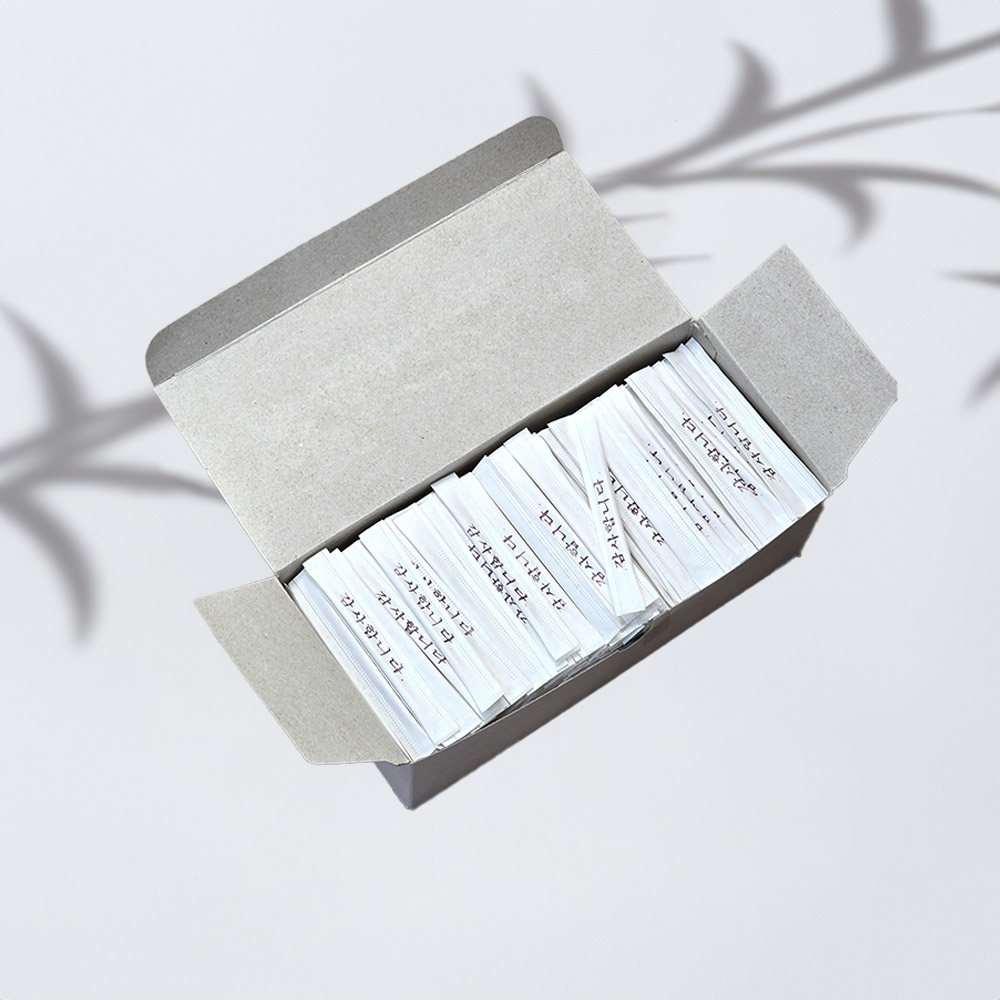 개별포장 이쑤시개 자작나무 양면 요지 종이 자동 포장 업소용 5,900원