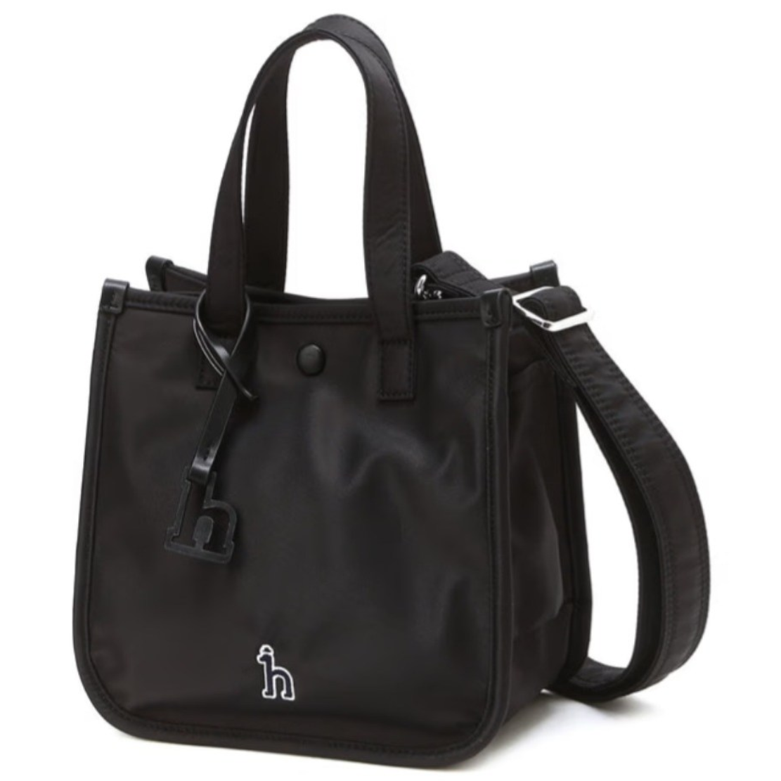 헤지스 >>[생활방수] 아이코닉 블랙 나일론 토트백(HJBA6EE20BK) 108,000원