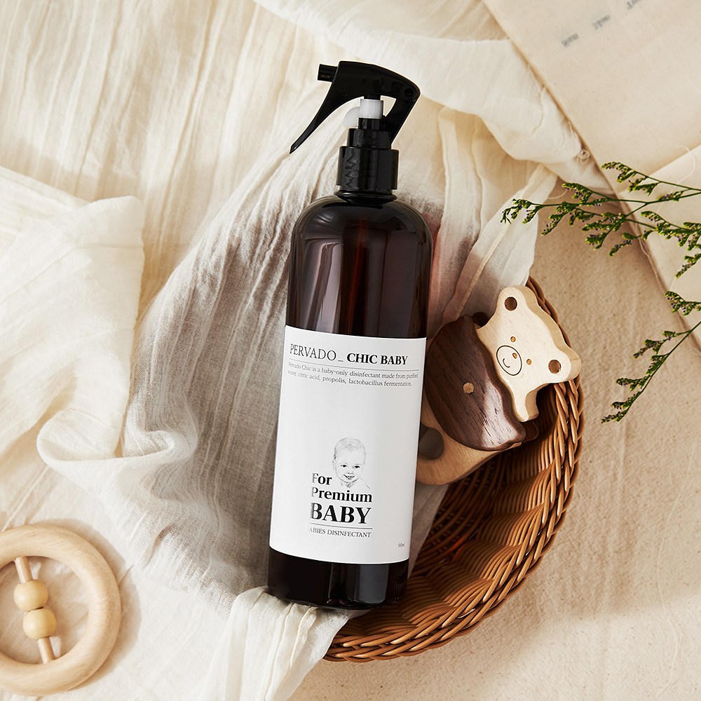 페르바도 뿌리는 소독 스프레이 무알콜 신생아 아기 소독제 500ml 12,900원