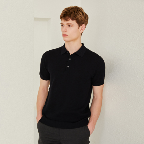 마에스트로투모로우 남성용 코튼강연 오픈카라 티에리 반팔 스웨터 MASW2B952 39,600원