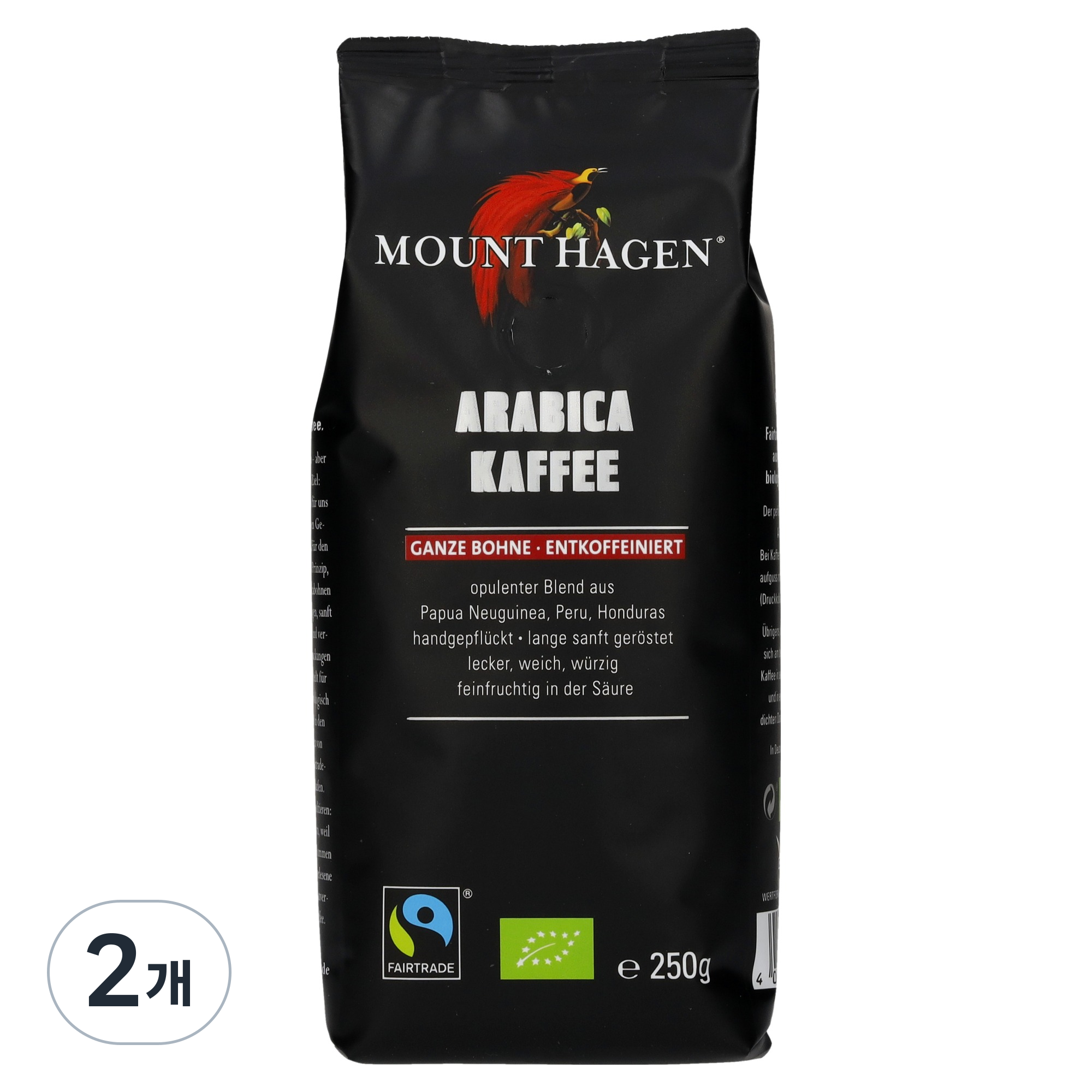 마운트하겐 유기농 디카페인 아라비카 원두커피 32,890원