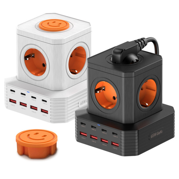 충전 타워 USB 멀티탭 8포트 65W PD 3.0 고속 충전기 4000W 멀티 5구  콘센트 61,900원