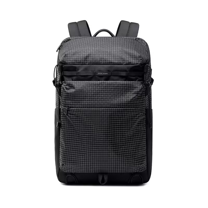 마크라이든 대용량 노트북 백팩 48cm 옥스포드 방수 백팩 비즈니스 여행용 백팩 블랙 체크 MR9559-G 굿데이트렌드몰 67,800원