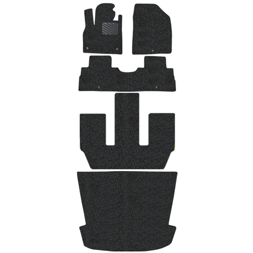 포시즌 자동차 코일매트 풀세트 7인승 5p 블랙 88,500원