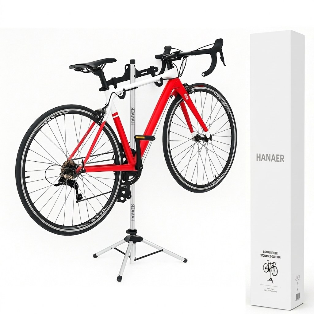 하네르 자전거수직거치대 정비대 실내 보관소 받침대 걸이, 1개 49,800원