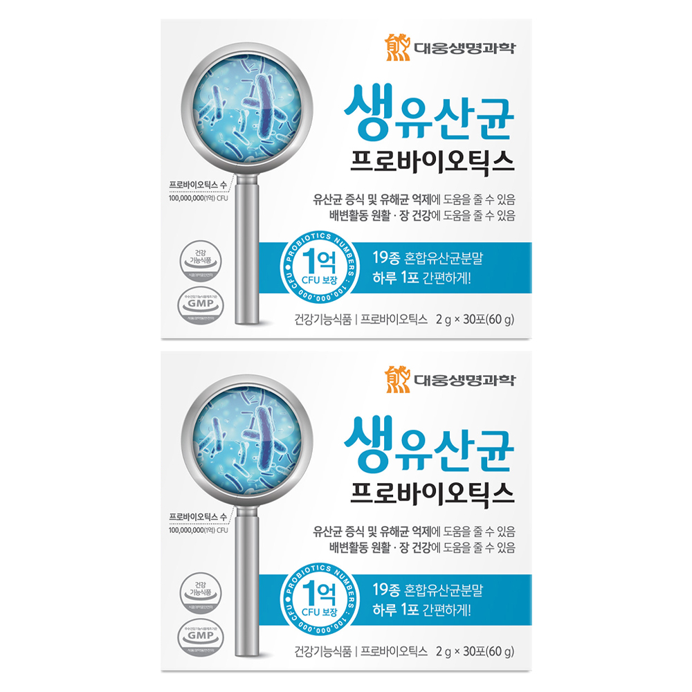 대웅생명과학 생유산균 프로바이오틱스 30p 10,110원