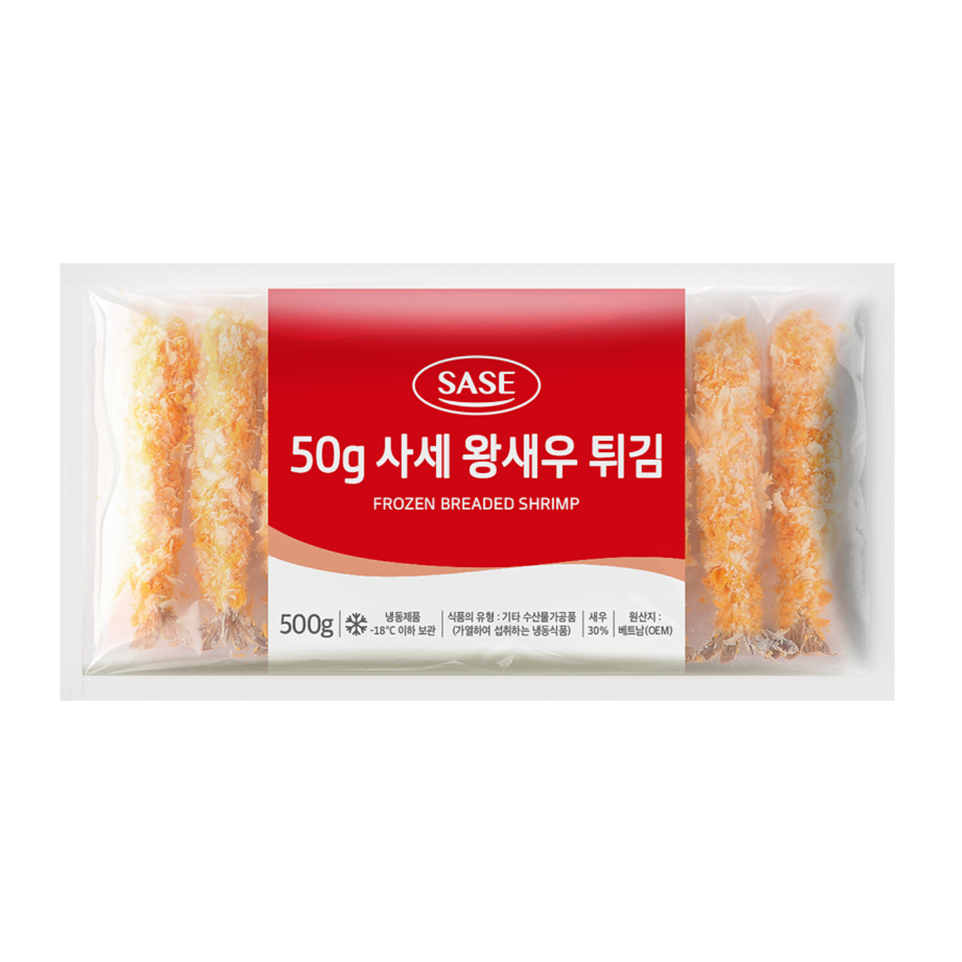 사세 왕새우튀김, 500g, 2개 18,250원