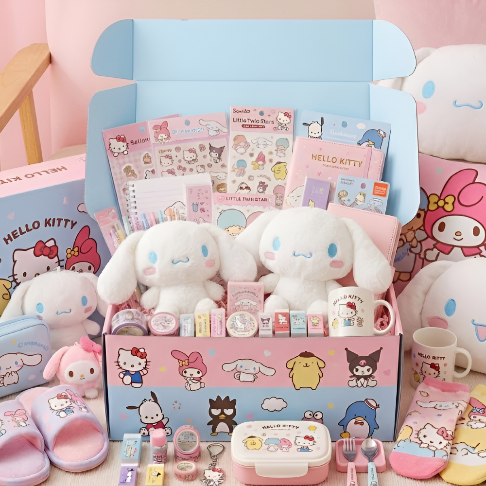 시나모롤 랜덤박스 산리오 랜덤박스 쿠로미 럭키박스 키티 문구 세트 32,000원