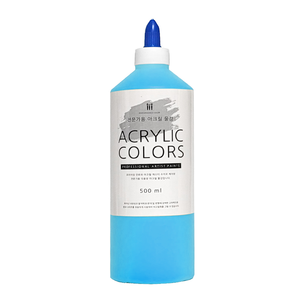 아크릴물감 500ml 스카이블루 4,300원