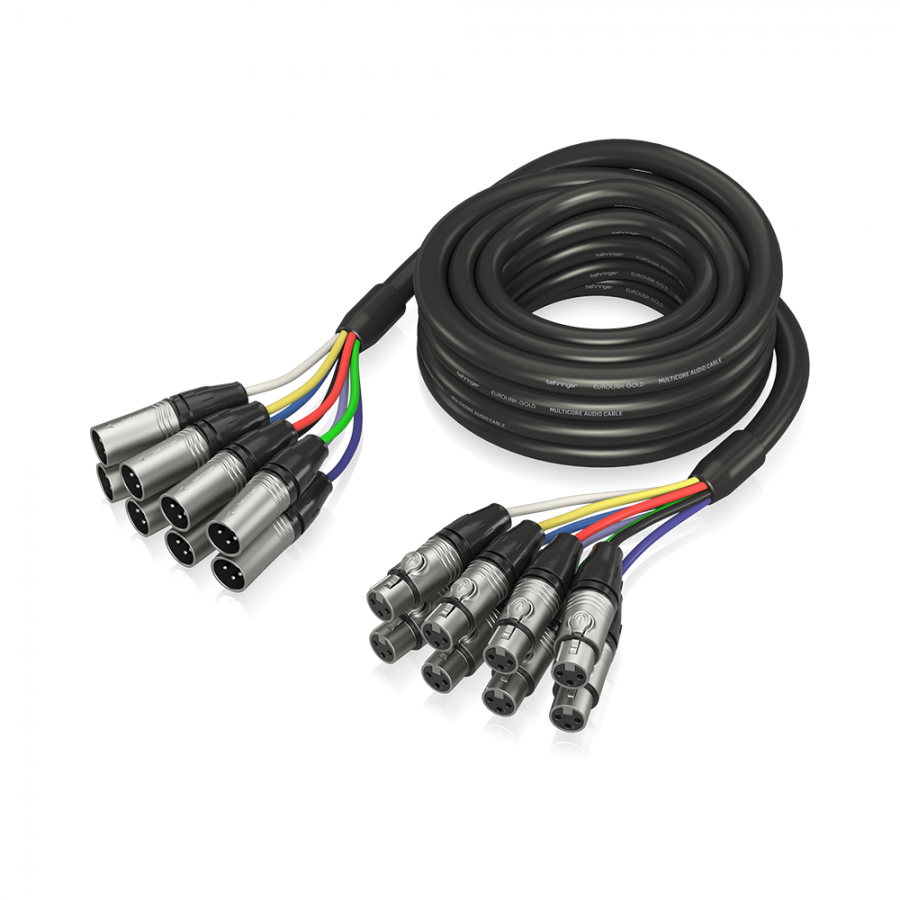 베링거 GMX-500 골드급 5m 8채널 멀티코어 케이블(XLR 커넥터 포함) 85,000원