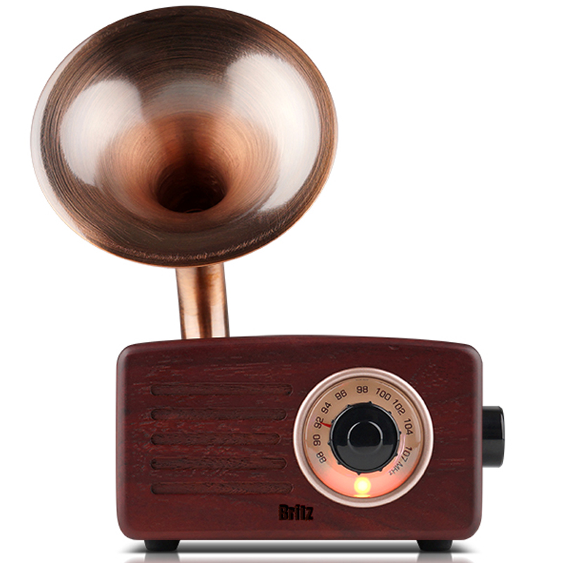 브리츠 원목 축음기 블루투스 스피커 89,100원