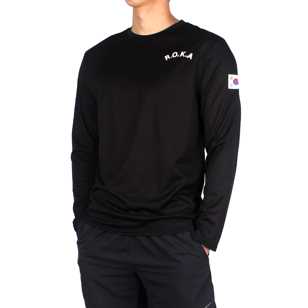 밀리브로 남성용 냉감 통기성 쿨링 로카 긴팔 티셔츠 9,310원