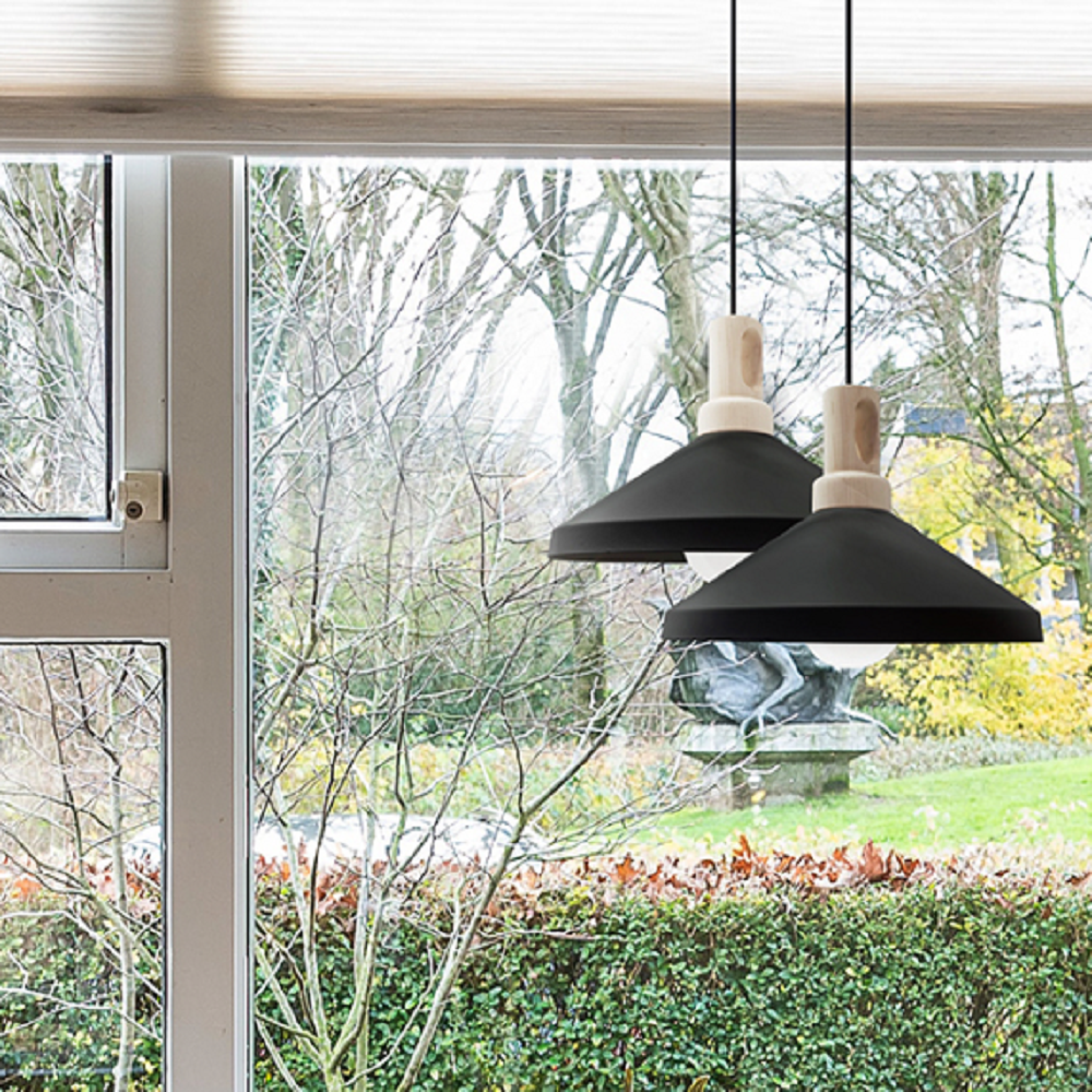 꼬깔형 펜던트 조명 감성 인테리어등 화이트 블랙 모던 디자인 미니 조명기구 직부형 레일형 45,500원