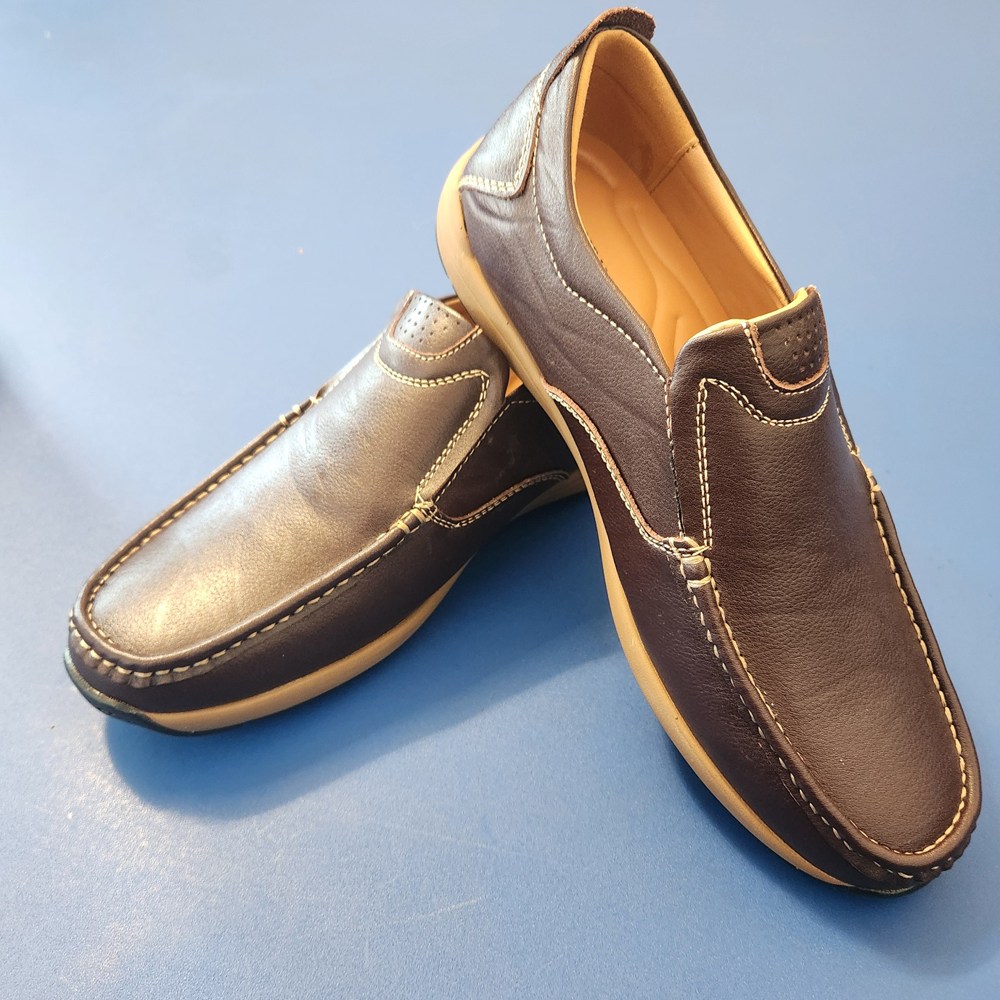 고급 남자스니커즈 골프 워커 컴포트 운동화 가죽 소가죽 쿠션깔창 부드러운 키높이 단화 61,800원