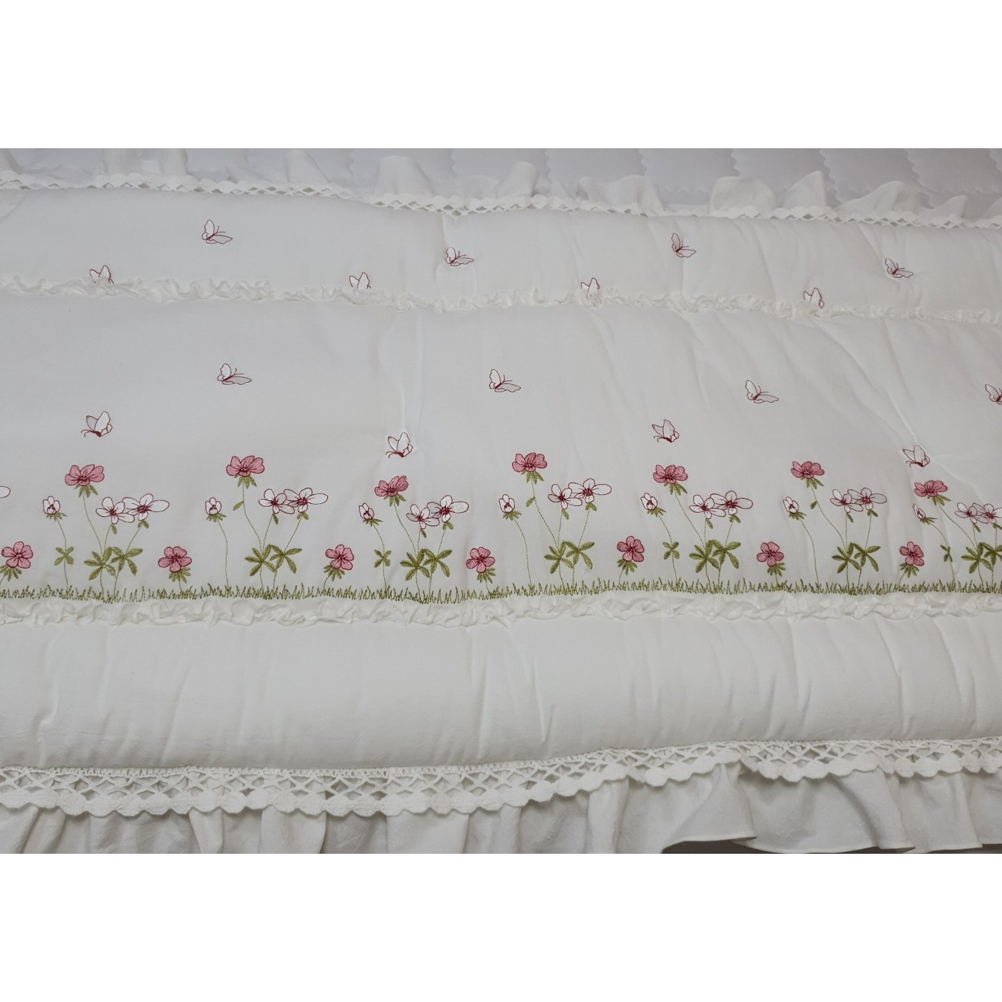 안나홈 꽃과 나비 소파패드 3인/4인(사이즈주문제작) 157,000원