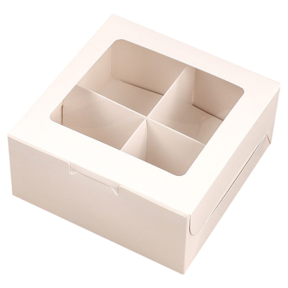 DD 디저트박스 칸막이 원터치 미니쿠키상자, 10개, 화이트 A 15,500원