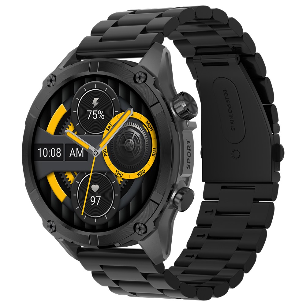 와피크 아웃도어 블루투스 스마트워치 Y7 1.43인치 GPS 방수방진 스포츠워치, GPS + 블루투스, 3.9cm, 그래파이트 134,900원