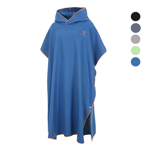 막심 스포츠 대형 비치타올 극세사 후드 판초타월, 블루, 1개, 현재가 23,600원