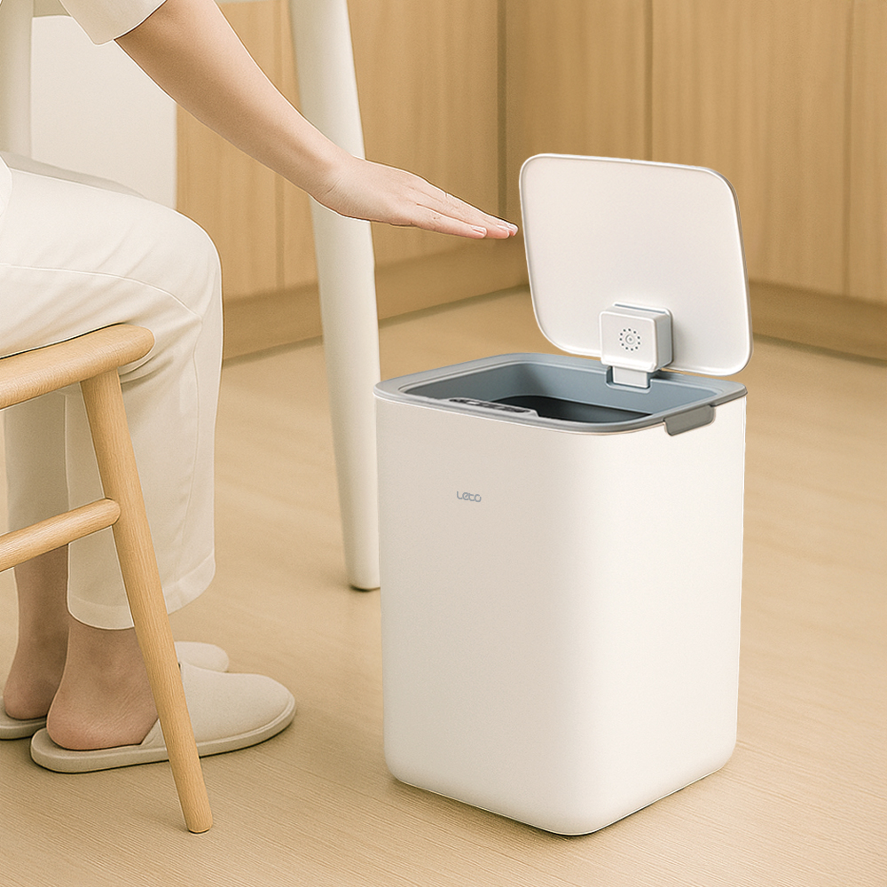레토 자동 센서 스마트 종량제 휴지통 22L LLT-A01, 화이트 26,690원