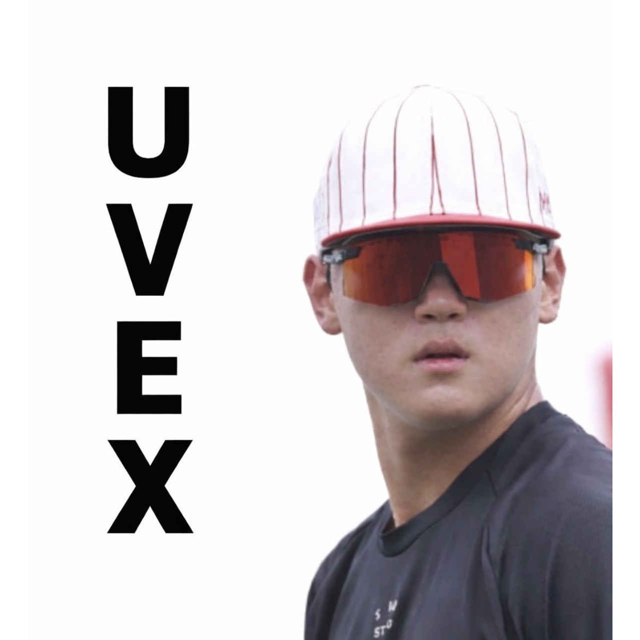 김도영 선글라스 블랙 매트 / 미러 레드 [UVEX/우벡스] 페이스 스테이지 157,500원