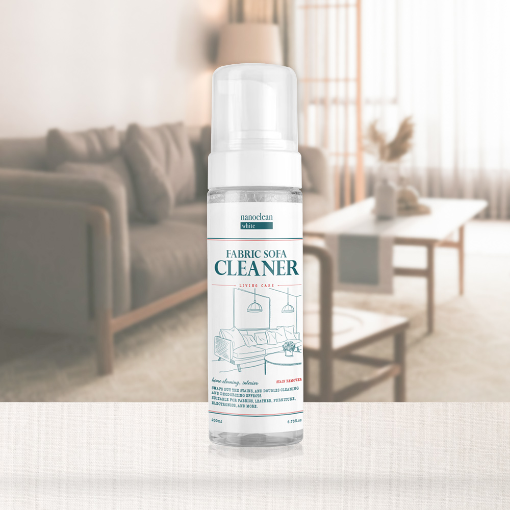 나노클린화이트 패브릭 소파클리너 얼룩제거 청소세탁 클리닝 얼룩제거 쇼파 카페트 카시트, 1개, 200ml 19,800원