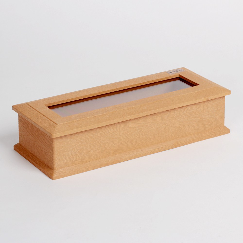 국내산 업소용 창있는 사각형 수저함 수저통 / 나뭇결 수저함-창(원목), 1개 3,500원