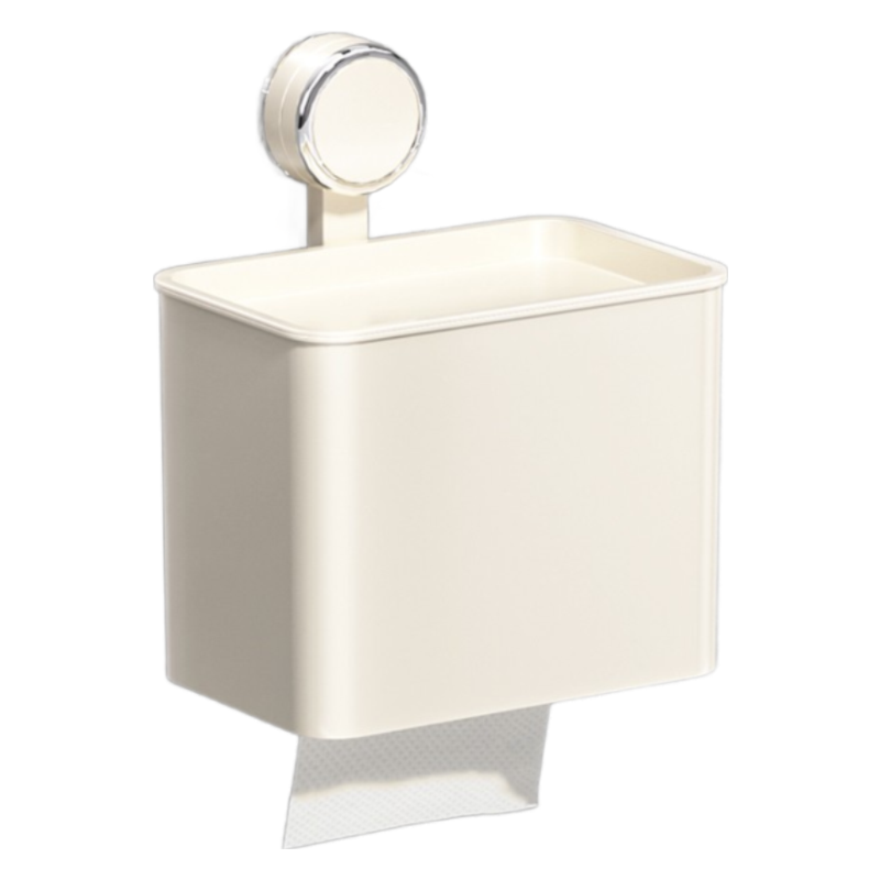 피어니스트 벽걸이 방수 사각 휴지케이스 걸이, 크림, 1개 16,070원