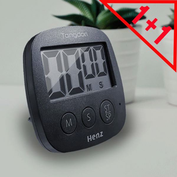 1+1 전문가용 Tongdori 큰화면 디지털 쿠킹 타이머 9,980원