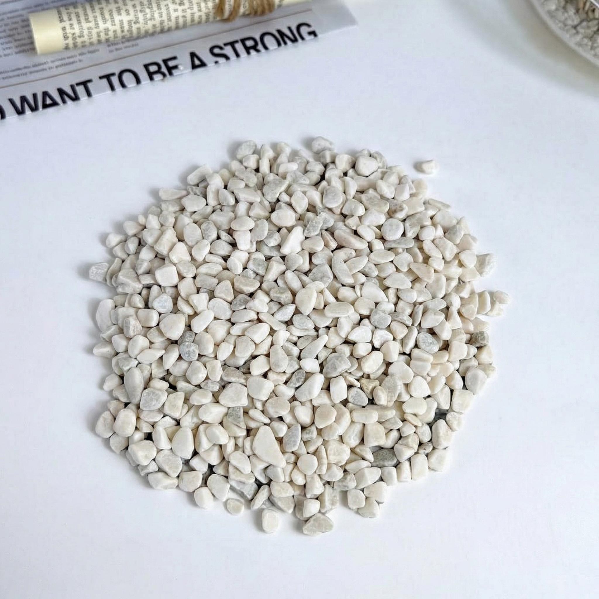 프리미엄 콩자갈 인테리어 화분돌, 1개, 밀키화이트, 20kg 26,000원