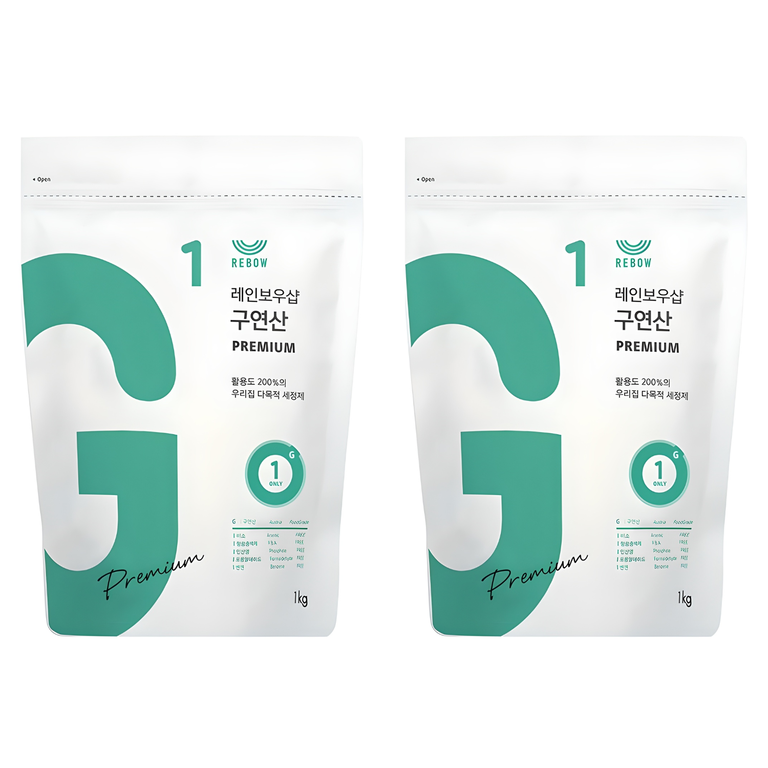 레인보우샵 G1 프리미엄 구연산 15,900원