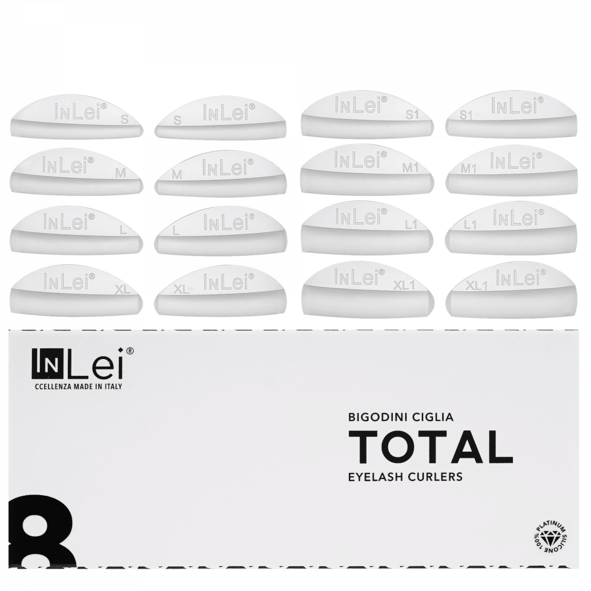 INLEI 인레이롯드 리프트펌롯드 속눈썹펌 실리콘롯드 포마 토탈 인레이 Ic컬롯드 1쌍, 1개 13,900원