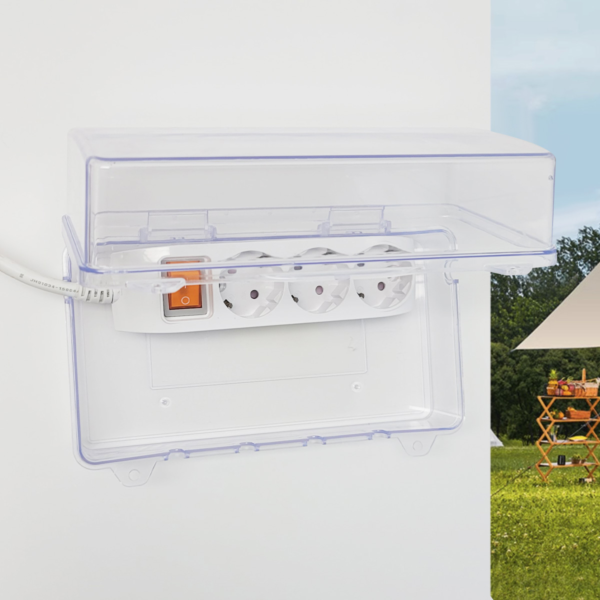 더라임코리아 멀티탭 방수 케이스 방수 커버 방수함 12,900원