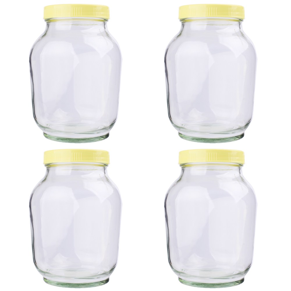 가인글로벌 꿀병2.4 유리병 아이보리캡 식품유리병 다용도유리병, 4개, 1600ml 15,880원