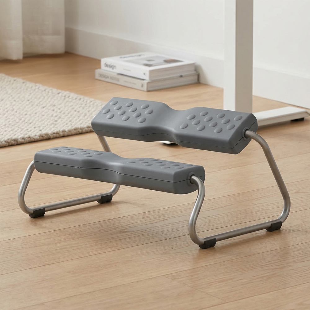듀오백 이지풋 2단 각도조절 책상 발받침대, 그레이 40,200원