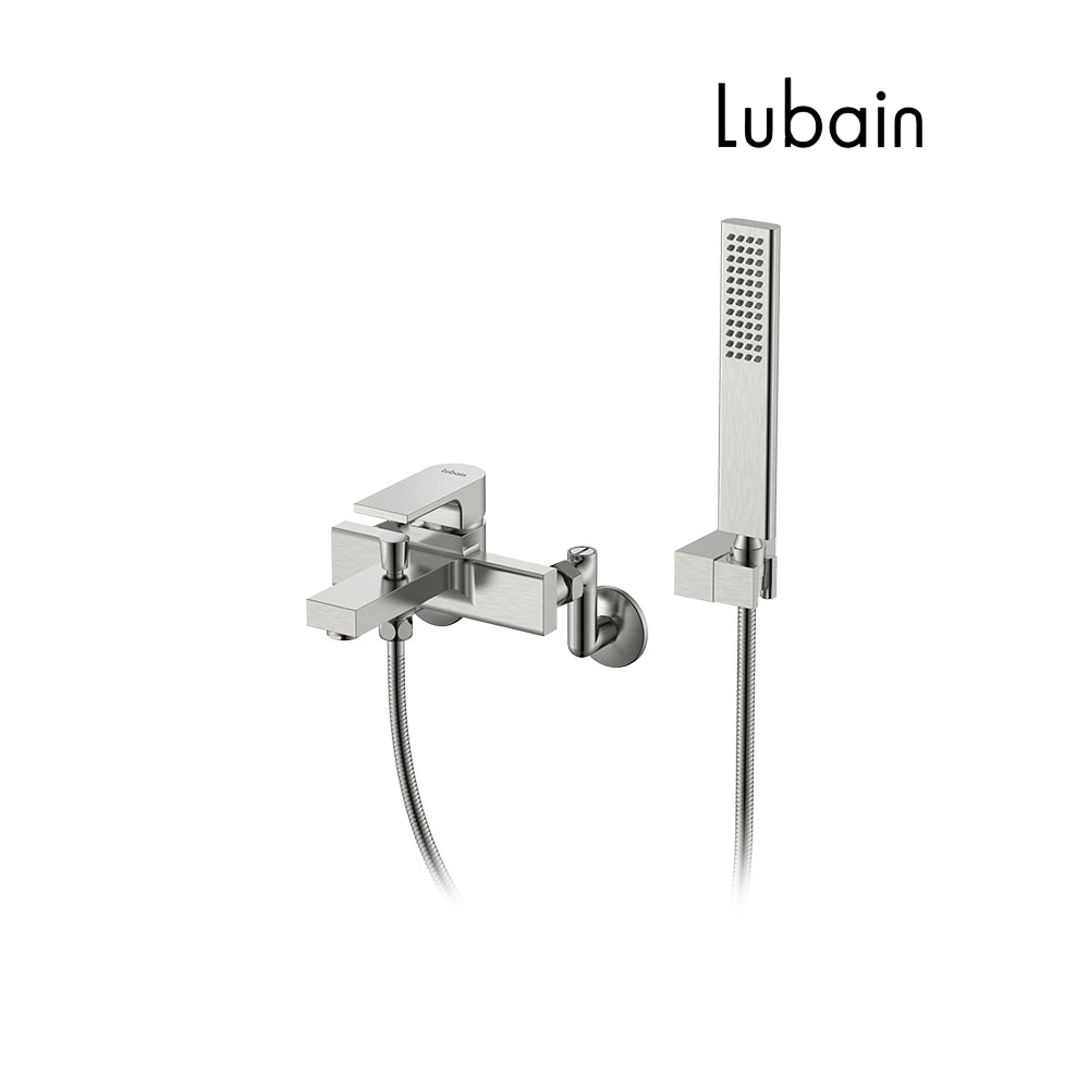 루바인 베네 FB06SH 실버헤어라인 니켈 사틴 무광 샤워 욕조 수전 벽붙이 수도꼭지 347,500원