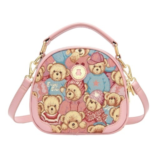 에랑베어 썸머셋 여성 원형 토트백 원핸들 여자 바디 숄더 쟈카드 가방 89,000원