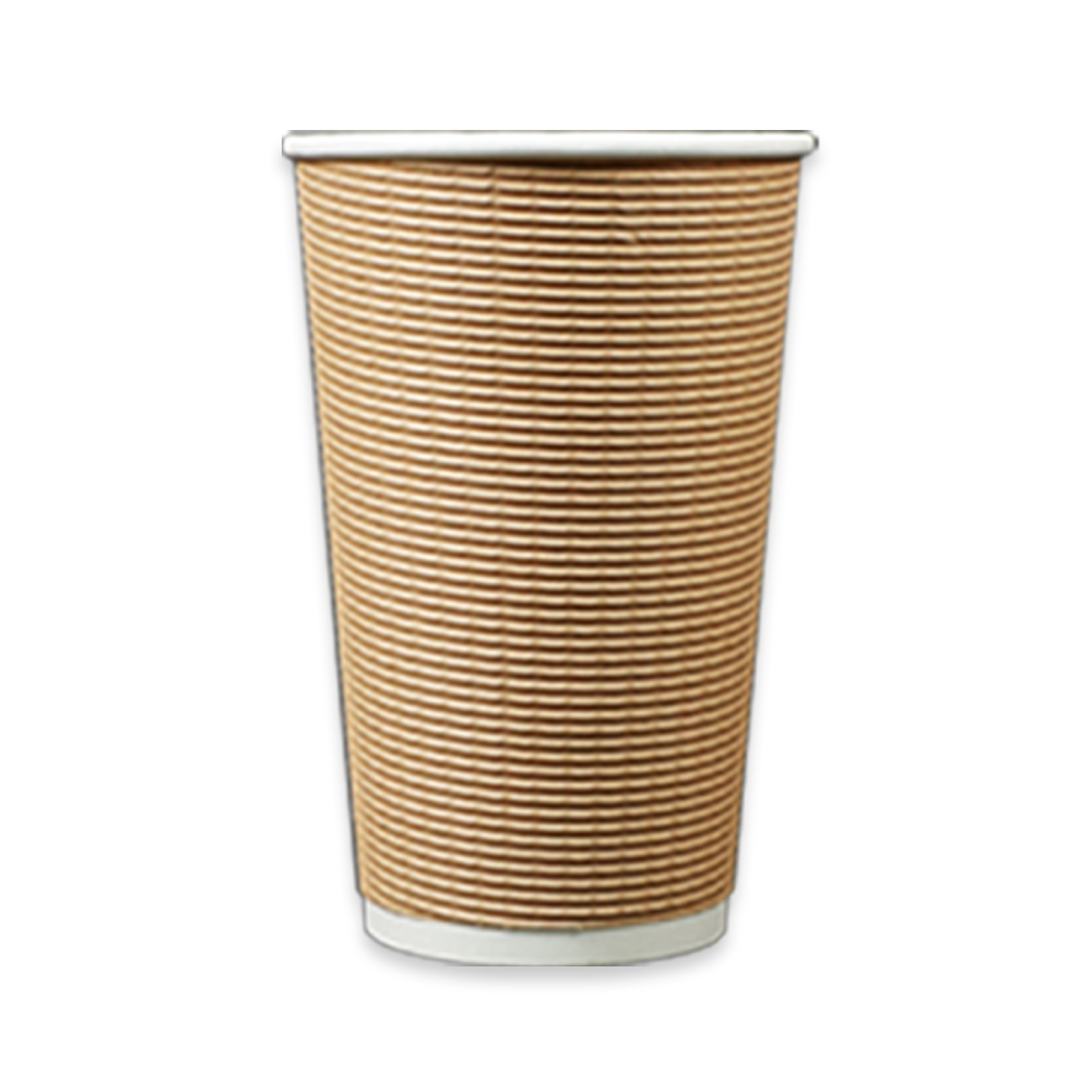 TYP 럭셔리 3중 단열종이컵 베이직 크라프트 16온스 510ml, 1세트, 100개입 16,000원