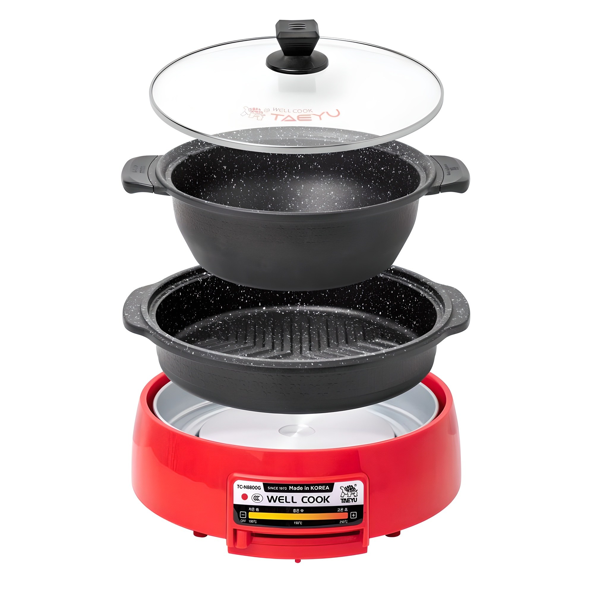 태유 거북표 다용도 국산 멀티 쿠커 TC-N8800G 3리터, TC-N8800G 68,900원