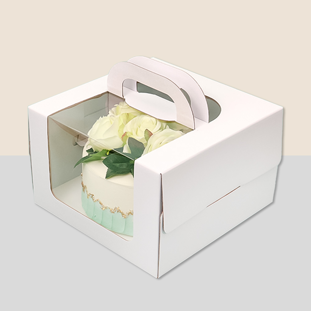 [대량할인] 아임팩킹 네이키드 사각 케이크 박스 3호_화이트(170mm(h)), 화이트, 50개 78,000원