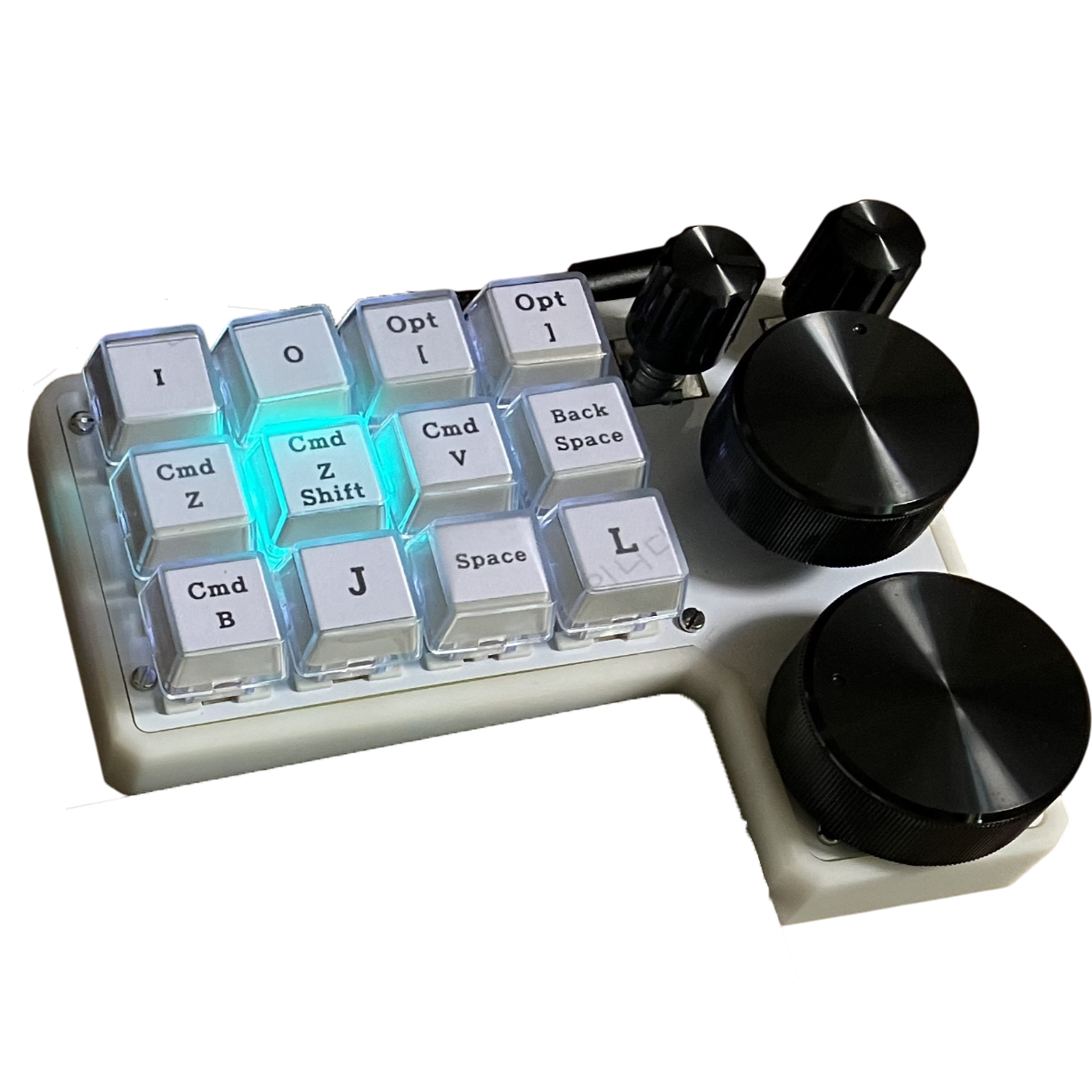 클리커스 일잘러 편집용 매크로 디자이너 키보드 한손 키보드 64,000원