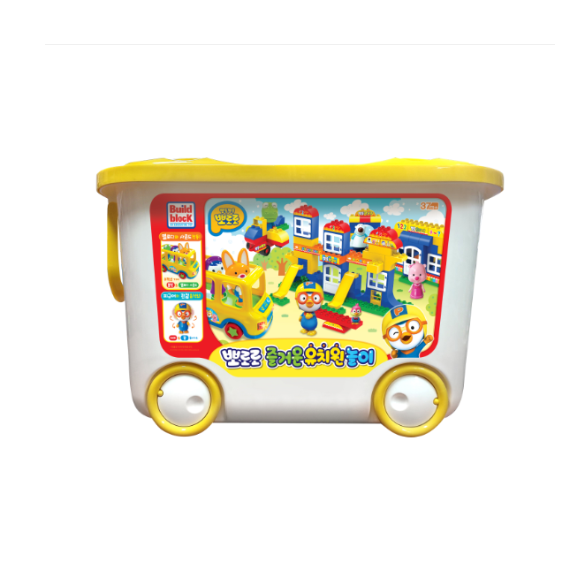 뽀로로 즐거운 유치원 블럭놀이 블록 블럭 놀이 유아 조립 교육 학습 장난감 완구 95,700원