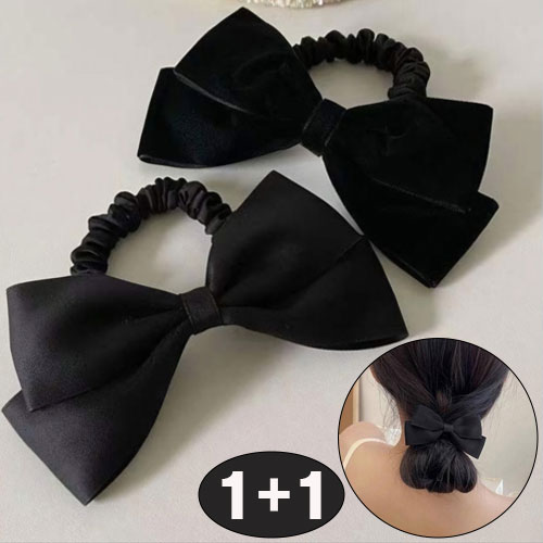 공주마마(1+1)블랑벨벳앤새틴리본헤어슈슈 6,900원