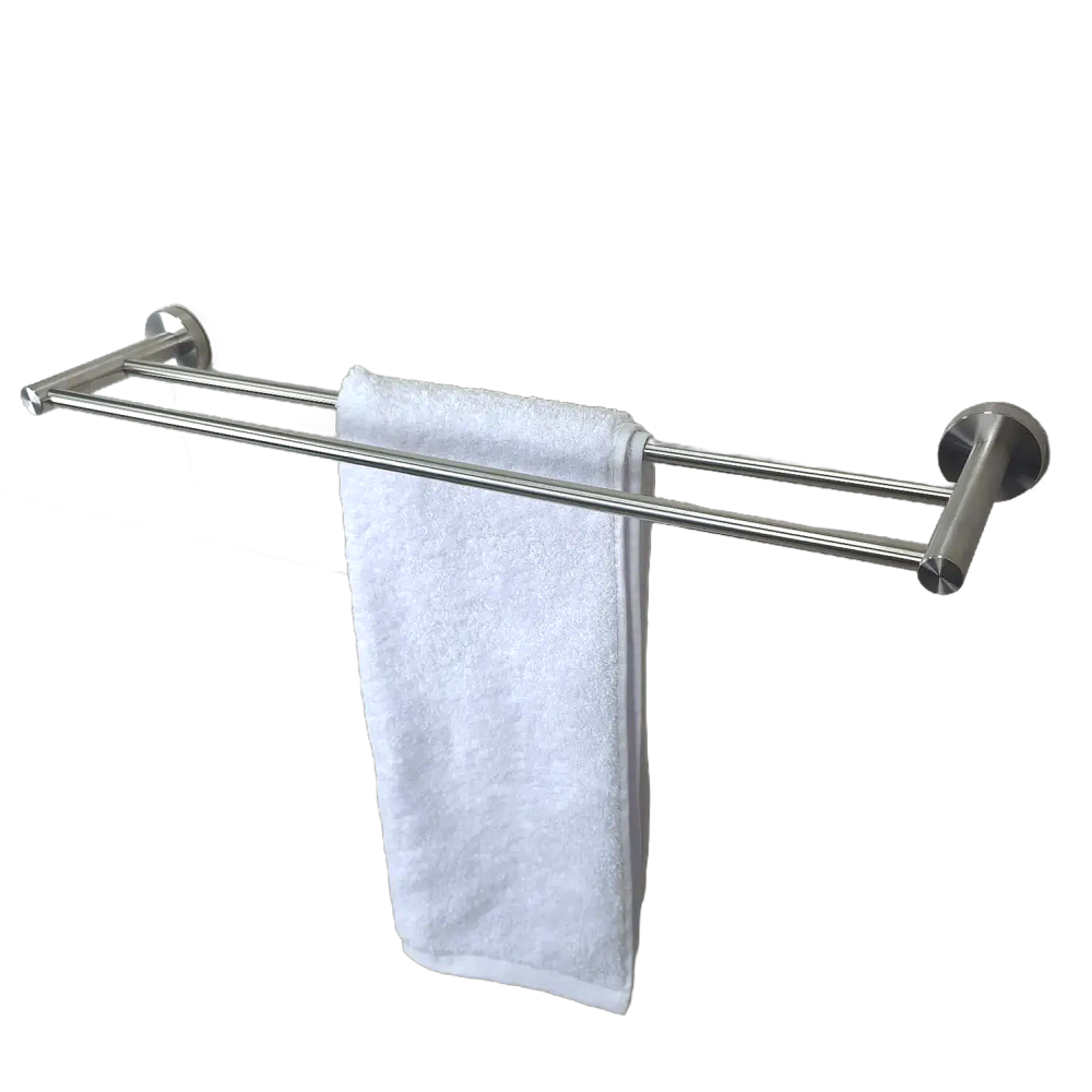 신사공간 욕실 2단 수건걸이 스테인리스 무광 실버, 1개, 무광실버 22,900원