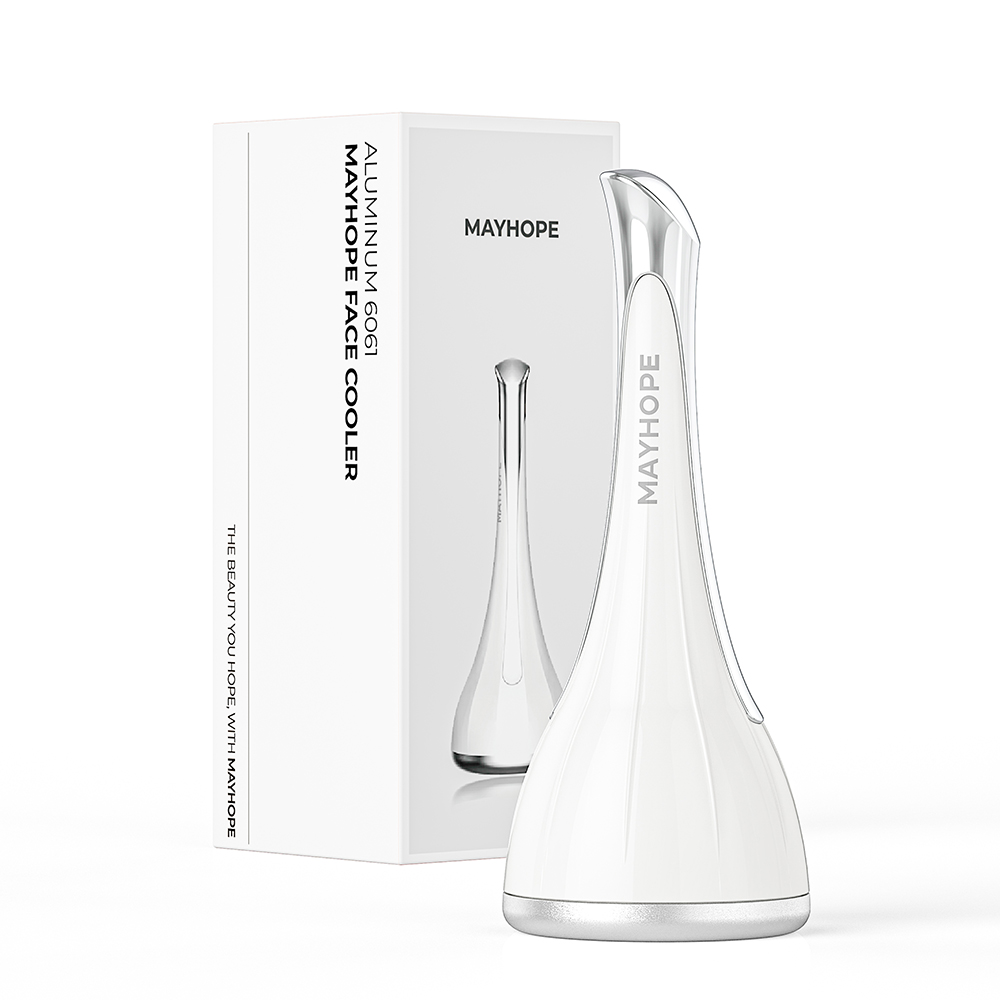 메이홉 페이스쿨러 쿨링 마사지기 쿨링스틱 피부 얼굴 관리기, 1개, 화이트 12,800원